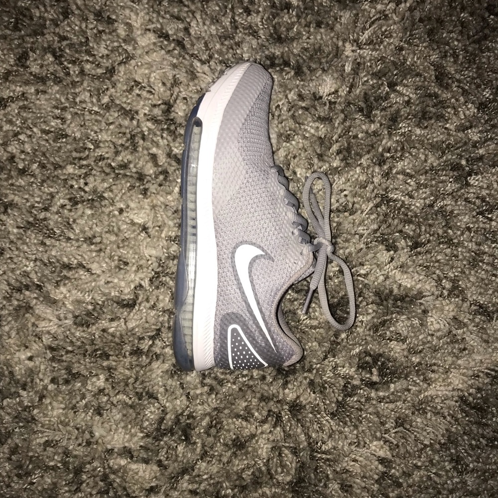 Gray Nike Zoom